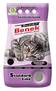 Certech Żwirek Super Benek Lawenda 10l - Żwirek dla kotów - miniaturka - grafika 1