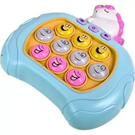Zabawki interaktywne dla dzieci - QUICK PUSH JEDNOROŻEC POP IT ! 3 KOLORY ZABAWKA ANTYSTRESOWA - miniaturka - grafika 1