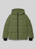 Kurtki i płaszcze dla dziewczynek - Kurtka pikowana z kapturem model ‘TONYA’ - miniaturka - grafika 1