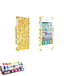 APPLE 'muzzano "Le Palace" stałe etui ochronne do iPhone 4/4S Golden - Etui i futerały do telefonów - miniaturka - grafika 1