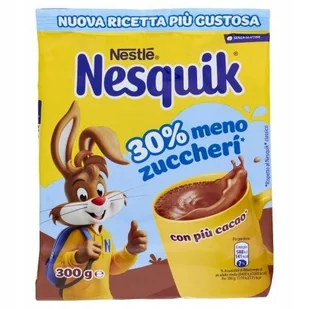 KAKO ROZPUSCZALNE NESQUIK NESTLE O OBNIŻONEJ ZAWEARTOŚCI CUKRU o 30 % 300 g - Kakao i czekolada KAKO ROZPUSCZALNE NESQUIK NESTLE O OBNIŻONEJ ZAWEARTOŚCI CUKRU o 30 % 300 g - Kakao i czekolada - miniaturka - grafika 1