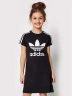 Sukienki i spódniczki dla dziewczynek - Adidas Sukienka Adicolor Dress FM5653 (9-10L) - miniaturka - grafika 1