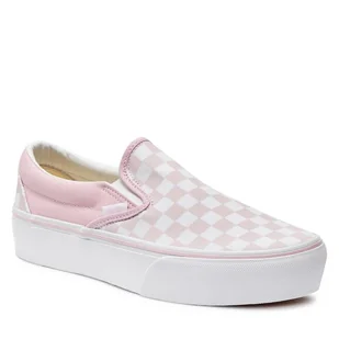 Tenisówki Vans Ua Classic Slip-On Platform VN00018EV1C1 Cradle Pink - Trampki damskie - miniaturka - grafika 1