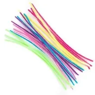 Zabawki kreatywne - Druciki kreatywne 30cm opalizujące18szt - Dalprint - miniaturka - grafika 1