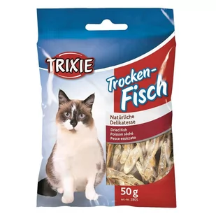 Trixie Przysmaki Sardynki dla kota 50g nr kat.2805 - Suplementy i witaminy dla kotów - miniaturka - grafika 2