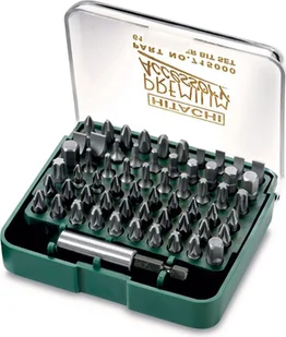Hitachi Zestaw bitów magnetyczny uchwyt adapter 61szt. 715000 - Bity - miniaturka - grafika 1