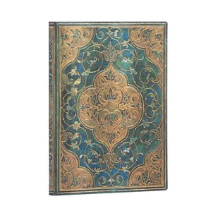 Szkicownik Paperblanks Turquoise Chronicles Flexis midi - Szkolne artykuły papiernicze - miniaturka - grafika 1