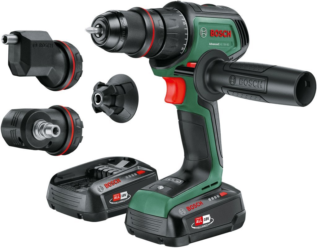 Bosch Wiertarko-wkrętarka AdvancedDrill 18V-80 QuickSnap 2 x akumulator 2.5 Ah 06039E2004