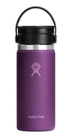 Termosy - Hydro Flask Wide Flex Sip Lid 400 ml Beachplum Purple W16BCX526 - miniaturka - grafika 1