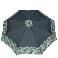 Parasole - Stylowy parasol damski automatyczny - wzór: Zawijańce na graficie - miniaturka - grafika 1