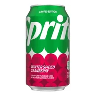 Napoje gazowane - Sprite Winter Spiced Cranberry 355ml - miniaturka - grafika 1