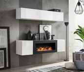 Meblościanki - Meblościanka Air N1 - Ww - Wysoki Połysk Pcv - miniaturka - grafika 1