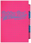 Szkolne artykuły papiernicze - Pukka Pad Kołozeszyt A4/100k kratka Opr PCV Neon Roz - miniaturka - grafika 1