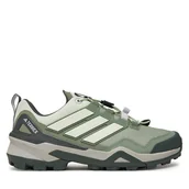 Buty trekkingowe damskie - Trekkingi adidas Terrex Skychaser JH6389 Zielony - miniaturka - grafika 1