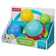 Zabawki do kąpieli - Fisher-Price Kąpielowy żółwik DHW16 Mattel - miniaturka - grafika 1