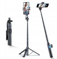 Selfie stick - Selfie stick Wozinsky WC1Y70S teleskopowy tripod 1.7m z uchwytem na telefon - czarny - miniaturka - grafika 1