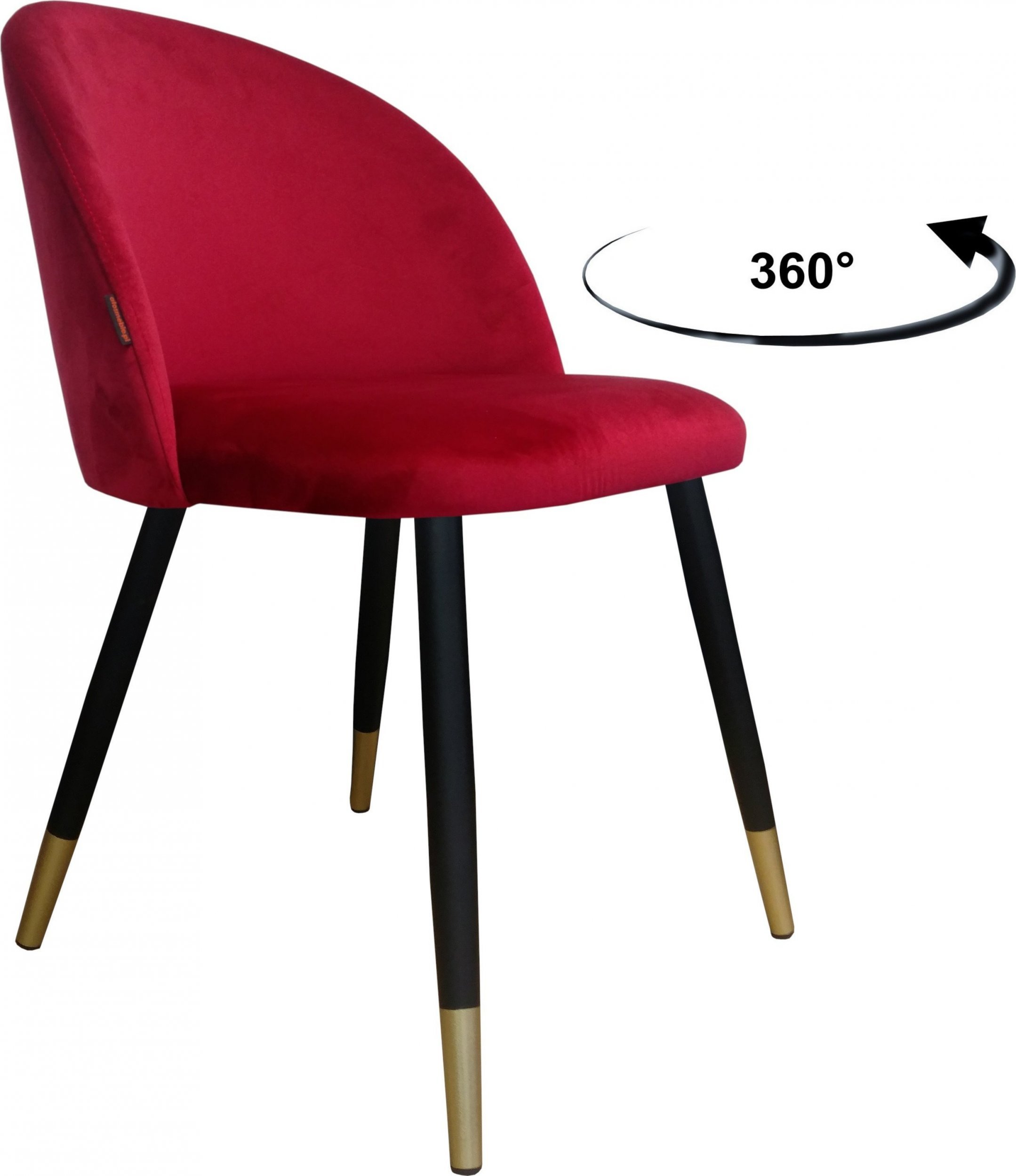 Atos Krzesło obrotowe Colin podstawa czarno-złota MG31