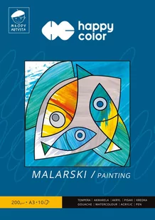 Happy Color Blok malarski A3 - Szkolne artykuły papiernicze - miniaturka - grafika 2