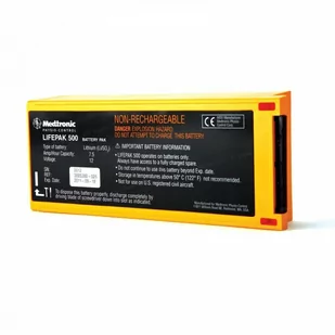 Lifepak Physio Control Bateria Physio-Control Lifepak 500 - Sprzęt ratunkowy - miniaturka - grafika 1
