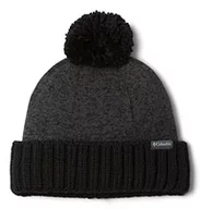 Czapki damskie - Columbia Sweter Pom czapka beanie, Czarny wrzos, Rozmiar uniwersalny - miniaturka - grafika 1