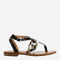 Sandały damskie - Sandały damskie japonki Geox D02LXA01JCF-C6036 40 26 cm Brązowe (8054730610635). Sandały codzienne i sportowe damskie - miniaturka - grafika 1