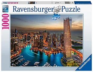 Ravensburger Puzzle 1000 części - Dubai Marina nocą - puzzle dla dorosłych i dzieci od 14 lat, puzzle z motywem miasta, edycja specjalna Amazon [wyłącznie w Amazon] - Puzzle - miniaturka - grafika 1