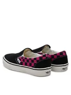 Trampki damskie - Vans Tenisówki Classic Slip-On VN000D6BYLZ1 Różowy - miniaturka - grafika 1