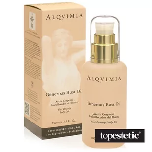 Alqvimia Generous Bust Oil Olej do biustu, wypełniający 100 ml - Olejki do ciała i włosów - miniaturka - grafika 1