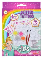Zabawki kreatywne - Simba Zestaw kreatywny "Steffi Glitter Tattoos" - 5+ - miniaturka - grafika 1