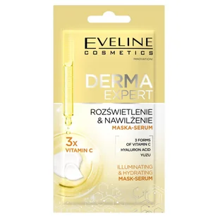 EVELINE Derma Expert maseczka-serum do twarzy 8ml - Serum do twarzy - miniaturka - grafika 1