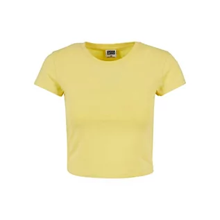 Koszulki i topy damskie - Urban Classics Damska koszulka damska Stretch Jersey Cropped Tee Vintage Sun XS, vintage, XS - grafika 1