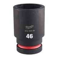 Klucze i nasadki - Milwaukee nasadka udarowa 46 mm 1" długa 4932480434 - miniaturka - grafika 1