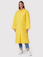 Kurtki damskie - Tommy Hilfiger Kurtka przejściowa Quilted Sorona WW0WW35551 Żółty Relaxed Fit - miniaturka - grafika 1