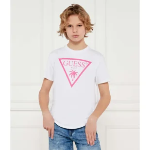 Guess T-shirt Regular Fit - Koszulki dla chłopców - miniaturka - grafika 1