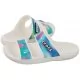 Klapki i japonki damskie - Klapki Classic Solarized Sandal White/Multi 207771-94S (CR244-a) Crocs - miniaturka - grafika 1