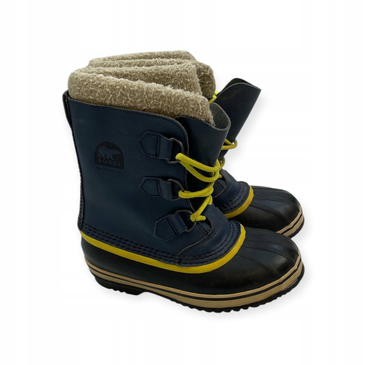 Sorel śniegowce dziecięce ocieplane waterproof r. 34 - używane