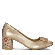 Czółenka - Czółenka Maciejka 3356A-25/00-1 Złoty - miniaturka - grafika 1