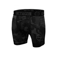 Spodnie sportowe męskie - Octagon Spodenki Kompresyjne Camo Night - miniaturka - grafika 1