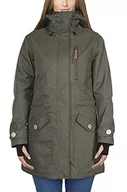 Kurtki damskie - Berydale Women's 2XL damska parka funkcyjna, zielona - miniaturka - grafika 1