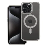 Etui i futerały do telefonów - Futera Color Edge Mag Cover kompatybilny z MagSafe do IPHONE 15 PRO MAX tytanowy szary - miniaturka - grafika 1
