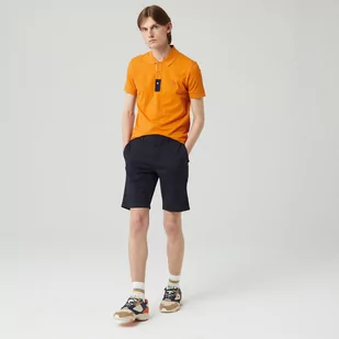 Lacoste męskie bermudy z elastycznej bawełny Slim Fit - Spodenki męskie - miniaturka - grafika 1