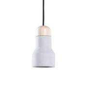 Lampy sufitowe - Beliani Lampa wisząca Lampa wisząca betonowa szara APURE - miniaturka - grafika 1