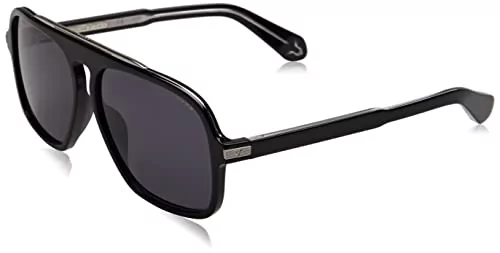 Police Unisex SPLE20 okulary przeciwsłoneczne, czarne, 60, czarny, 60