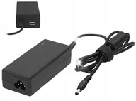 Zasilacze do laptopów - ZASILACZ ŁADOWARKA DO LAPTOPA ASUS TOSHIBA 19V 90W 5,5x2,5 KONICZYNKA USB - miniaturka - grafika 1