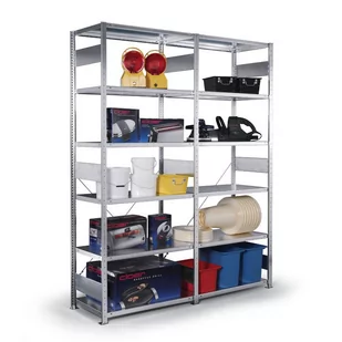 Regał półkowy CLIP, 330 kg, 2000x1000x600 mm, podstawowy - Szafy i regały magazynowe - miniaturka - grafika 4