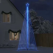 Oświetlenie świąteczne - vidaXL Oświetlenie choinkowe 789 LED niebieskie 476 cm - miniaturka - grafika 1