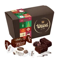 Zestawy upominkowe - Świąteczne Cukierki Praliny Trufle Upominek Słodycze Wawel 400g - miniaturka - grafika 1