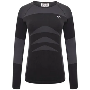 Damska koszulka Dare 2b In The ZoneII L/S Rozmiar: L-XL / Kolor: czarny - Koszulki sportowe damskie - miniaturka - grafika 1