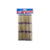 Wałki do włosów - Ronney wałki ze szczoteczką 25/63mm, 12 szt. - miniaturka - grafika 1