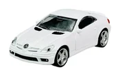 Samochody i pojazdy dla dzieci - RASTAR MERCEDES-BENZ SLK55 AMG BIAŁY 1:43 37200 - miniaturka - grafika 1